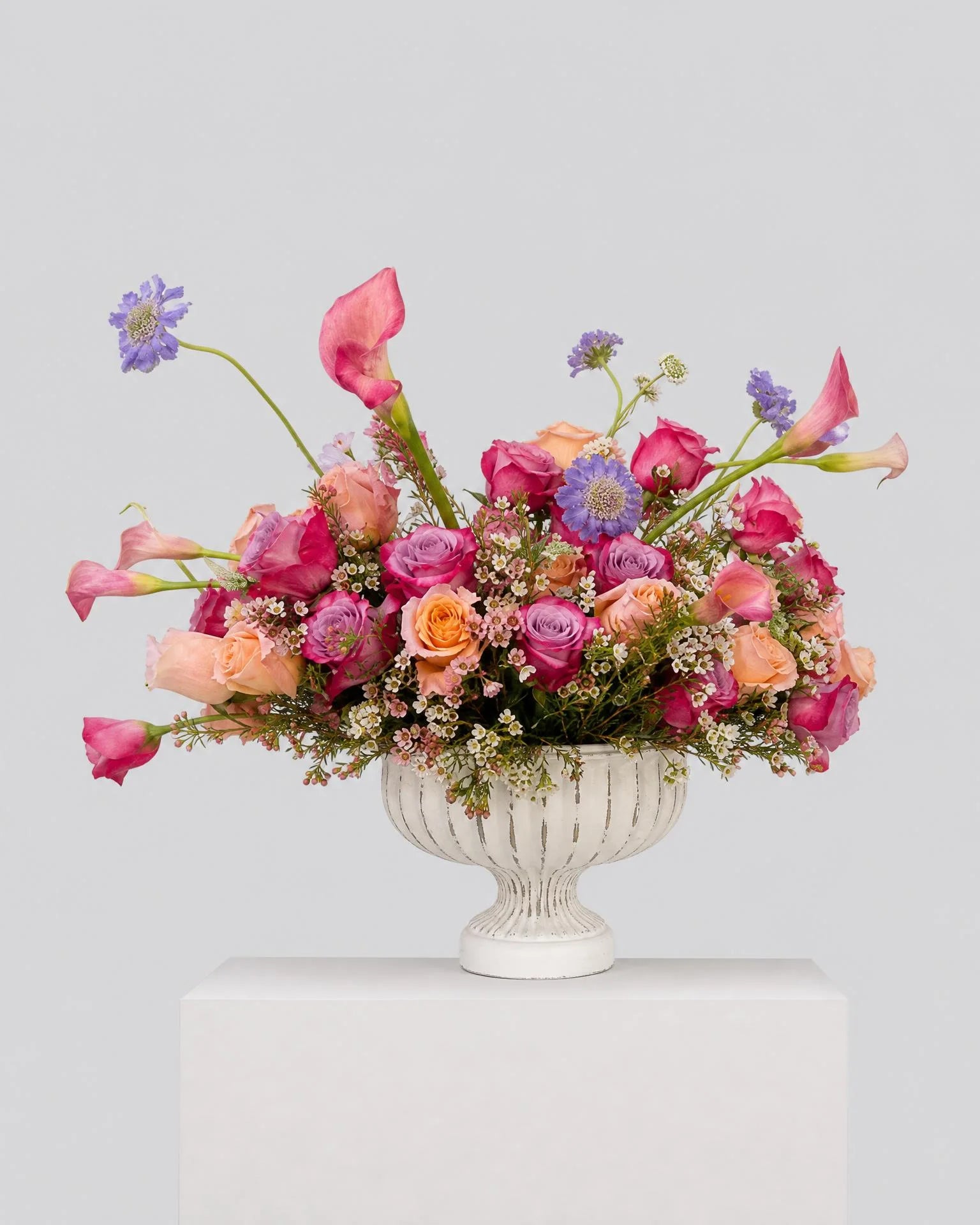 Blush Olympus - Expressionist Floral Arrangement