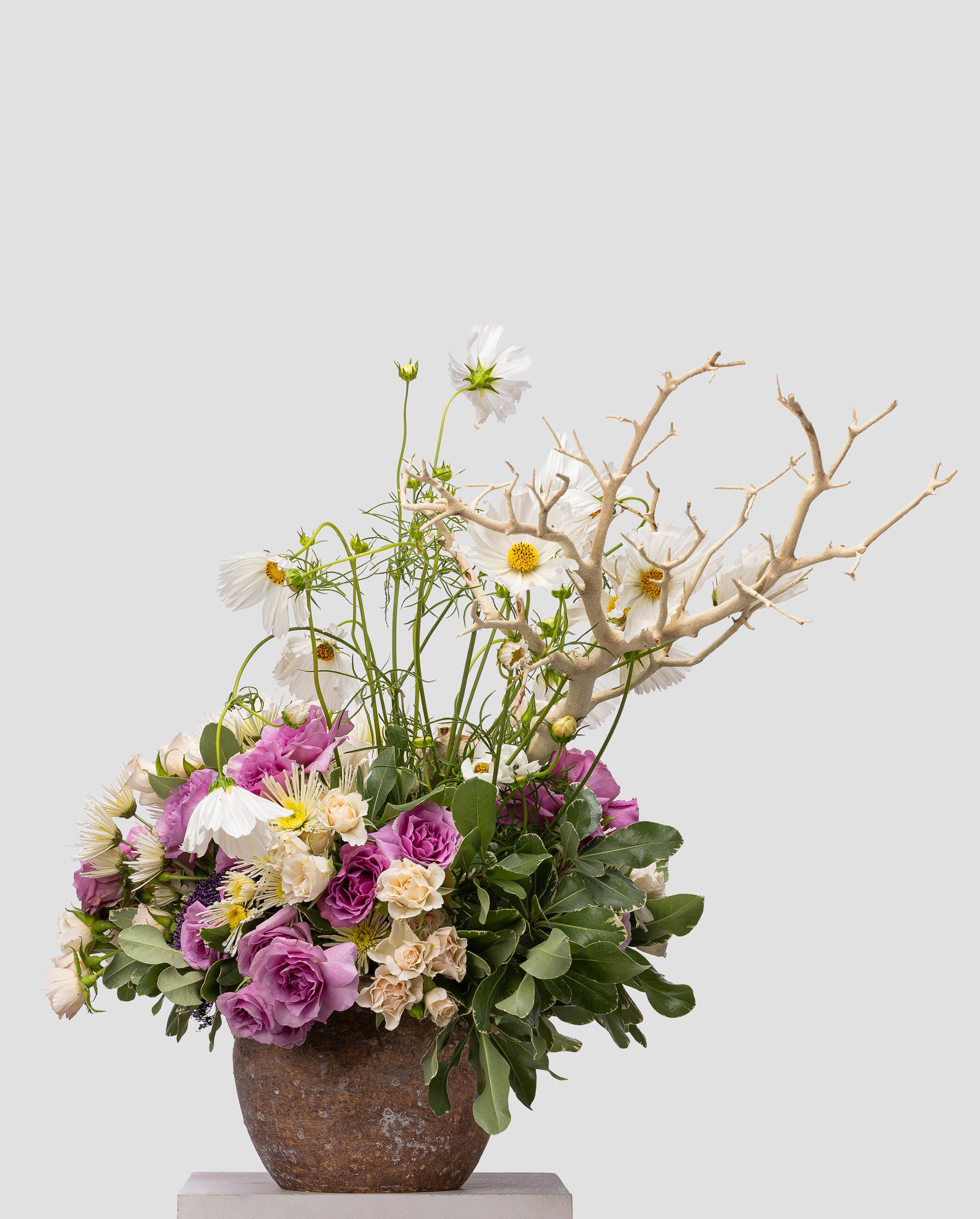 Branch Rooted in Bloom — Medium Abstract Arrangement