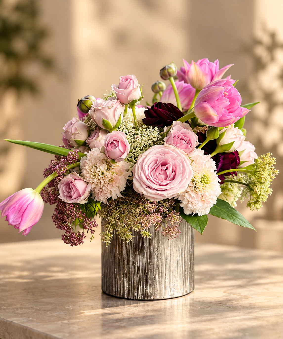Isura Signature Centerpiece floral arrangement