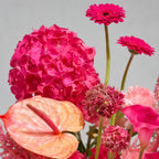 The Vivid Canvas - Expressionist Floral Arrangement