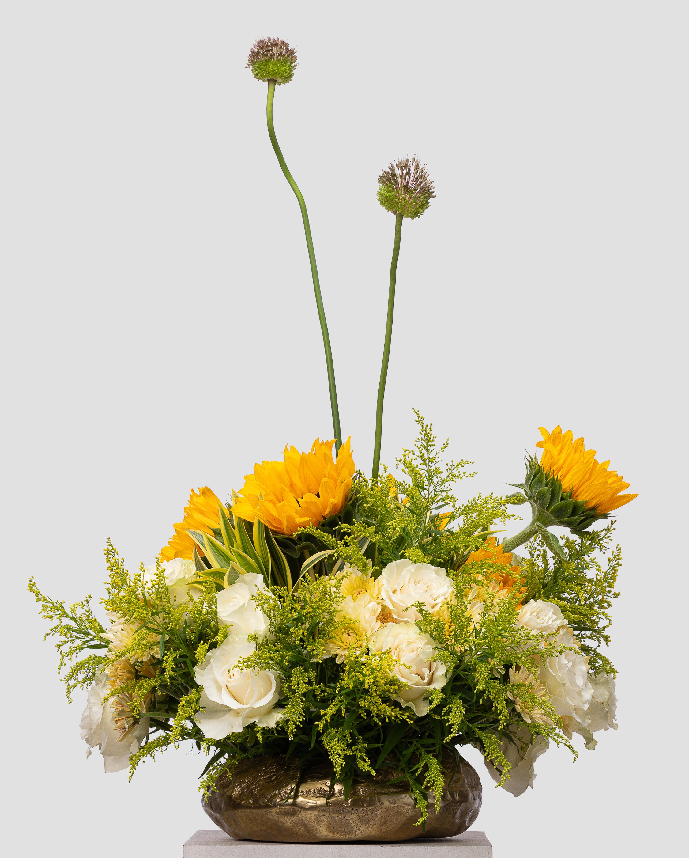 Structured Sunshine — Medium Impressionist Arrangement